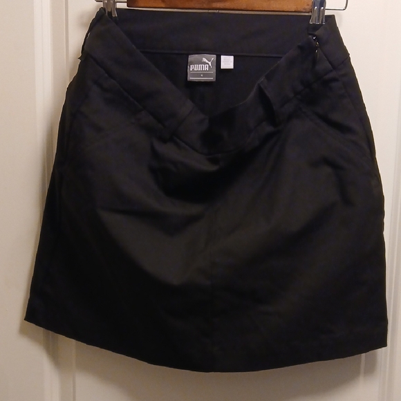Puma Women's Classic Black A-Line Skirt - Picture 1 of 5